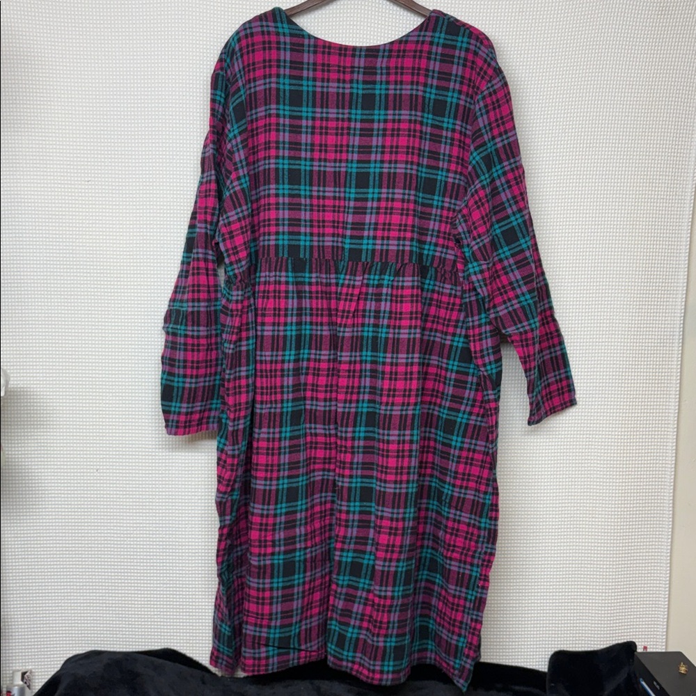 Cotton women’s lounge dress - Picture 4 of 5